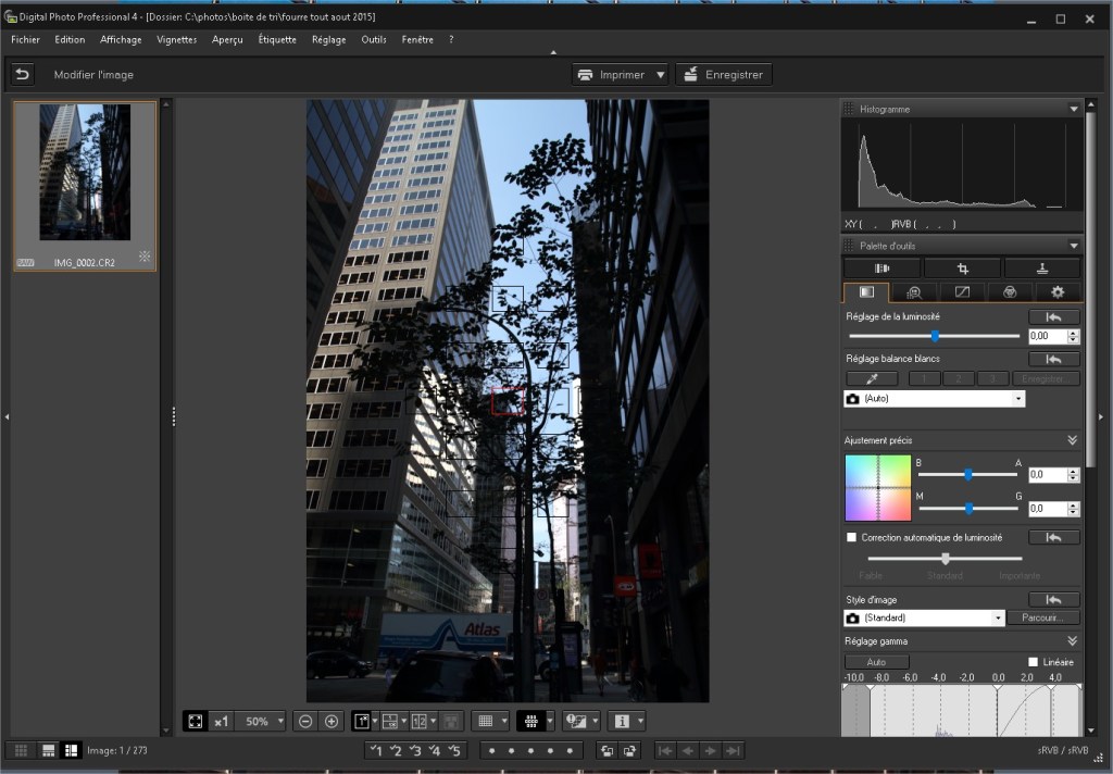Digital Photo Professional 4 - [Dossier Cphotosboite de trifourre tout aout 2015]